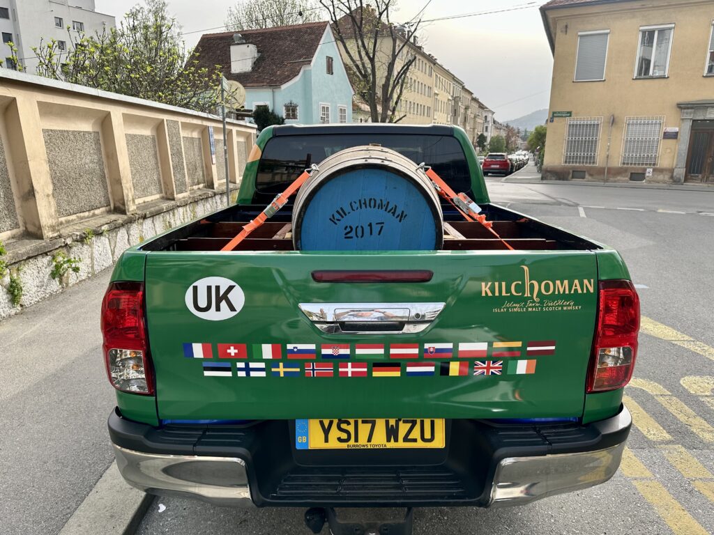 Kilchoman Tour Car